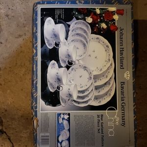 Two Johann Haviland Bavaria Germany Fine China